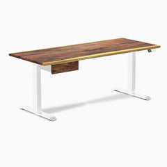Desky Dual Hardwood Standing Desk With Drawer-Desky®