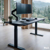 Desky Eco Single Sit Stand Desk Frame detail view 2