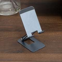 Desky pro phone stand in dark gray color