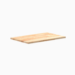 32 inches rubberwood natural timber desktop Desky