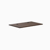 Desky Rubberwood Desk Tops, Rubberwood Dark Walnut desktop