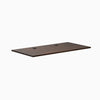Desky Rubberwood Desk Tops, Rubberwood Dark Walnut desktop
