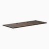 Desky Rubberwood Desk Tops, Rubberwood Dark Walnut desktop