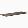 Desky Rubberwood Desk Tops, Rubberwood Dark Walnut desktop