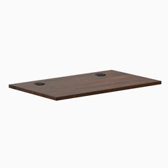 Desky Mini Rubberwood Desk Tops, Dark Walnut desktop