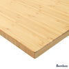 Desky Zero Bamboo Office Desk detail view 3