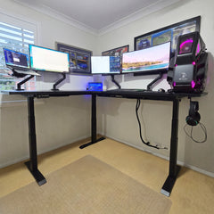 Desky Sigma L-Shape Gaming Desk detail view 5