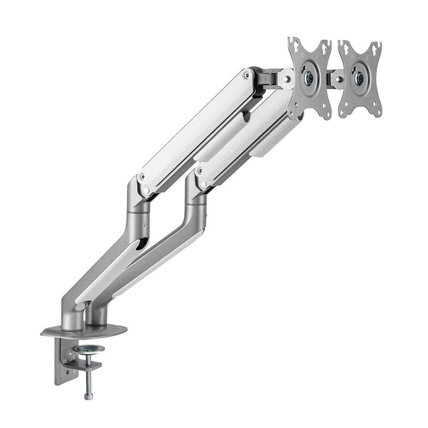 dual screen adjustable spring arm