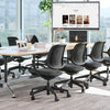 Ergonomic office desk chair in black - Desky