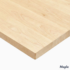 Desky Zero Hardwood Office Desk detail view 10