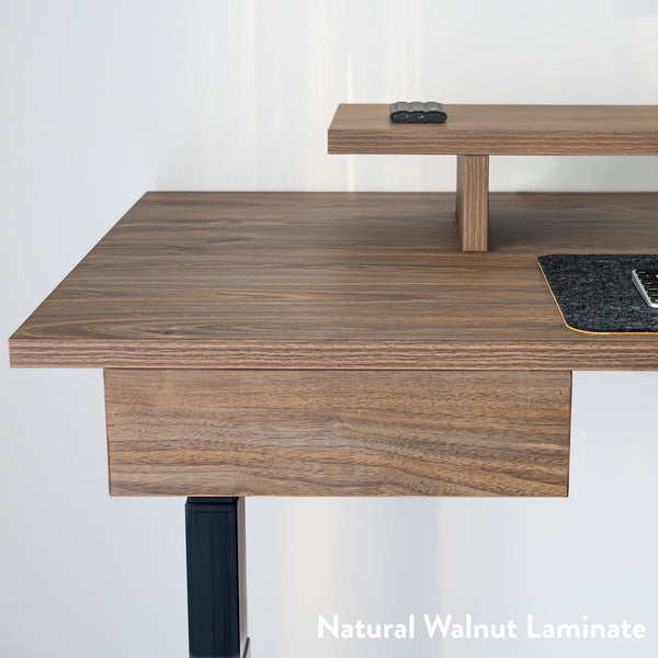 Under Desk Drawer  Natural Walnut Laminate