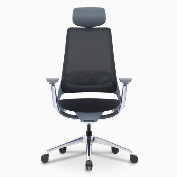 Desky Pulse Supportive Desk Chair with headrest