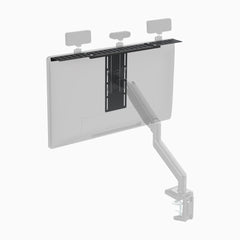 Large size Desky screen caddy shelf 