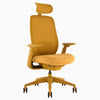 Desky Sereno Ergonomic Office Task Chair in Mustard Yellow