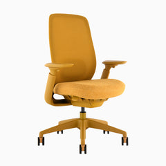 Desky Sereno Ergonomic Office Task Chair in Mustard Yellow