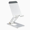 Desky Foldable Pro Phone Stand in Silver
