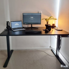 Desky Single Sit Stand Desk detail view 3