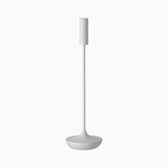 Desky slim wireless rechargeable battery lamp in white