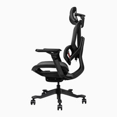 Contourra ergonomic office chair in black side view