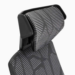 Black vanguard sleek gaming chair