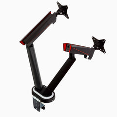 desky dual led gaming monitor arm