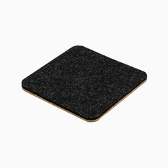 Black Felt Coaster