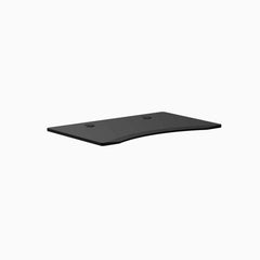 Desky Ergo Desk Tops, Black desktop