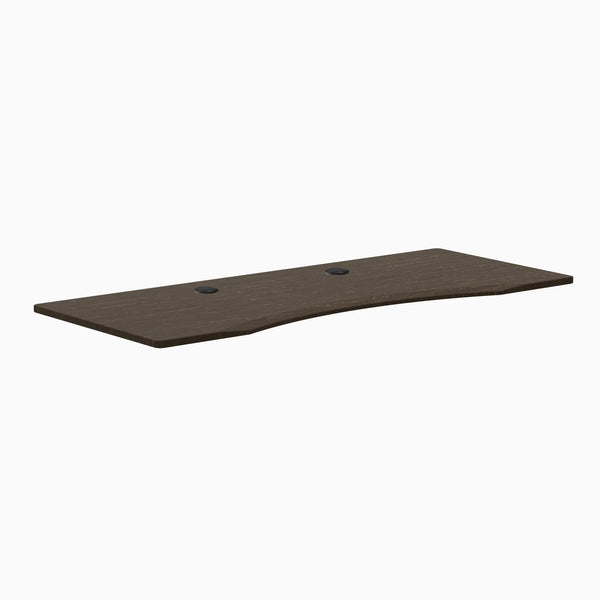 Desky Ergo Desk Tops, Dark Bamboo desktop