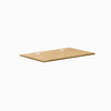 Desky Rubberwood Desk Tops, Rubberwood Light Oak desktop