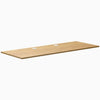 Desky Rubberwood Desk Tops, Rubberwood Light Oak desktop