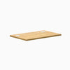 Desky Mini Rubberwood Desk Tops, Light Oak desktop