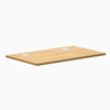 Desky Mini Rubberwood Desk Tops, Light Oak desktop