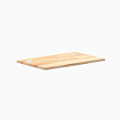 Desky Mini Rubberwood Desk Tops, Natural Timber desktop