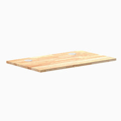 Desky Mini Rubberwood Desk Tops, Natural Timber desktop