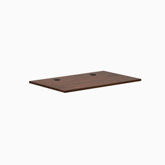 Desky Rubberwood Desk Tops, Rubberwood Red Walnut desktop