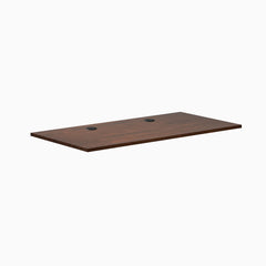 Desky Rubberwood Desk Tops, Rubberwood Red Walnut desktop