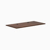 Desky Rubberwood Desk Tops, Rubberwood Red Walnut desktop