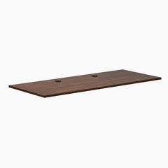 Desky Rubberwood Desk Tops, Rubberwood Red Walnut desktop