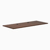 Desky Rubberwood Desk Tops, Rubberwood Red Walnut desktop