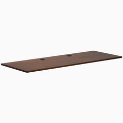 Desky Rubberwood Desk Tops, Rubberwood Red Walnut desktop