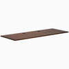 Desky Rubberwood Desk Tops, Rubberwood Red Walnut desktop