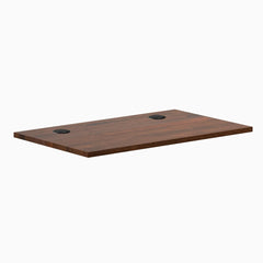 Desky Mini Rubberwood Desk Tops, Red Walnut desktop