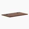 Desky Mini Rubberwood Desk Tops, Red Walnut desktop
