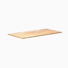Desky Rubberwood Desk Tops, Rubberwood Natural desktop