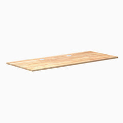 Desky Rubberwood Desk Tops, Rubberwood Natural desktop