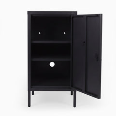 Desky Sidekick Metal Locker Cabinet-Accessories-Desky-Black-Right Opening-Desky® Australia