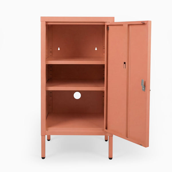 Desky Sidekick Metal Locker Cabinet-Accessories-Desky-Black-Right Opening-Desky® Australia