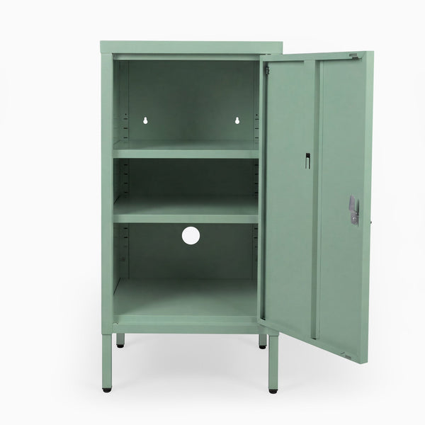Desky Sidekick Metal Locker Cabinet-Accessories-Desky-Black-Right Opening-Desky® Australia