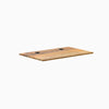 Desky Hardwood Desk Tops, Teak desktop