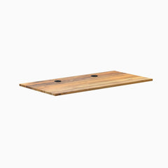 Desky Hardwood Desk Tops, Teak desktop